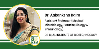 Dr. B.Lal Institute of Biotechnology Assistant Professor: Dr. Aakanksha Kalra Interview